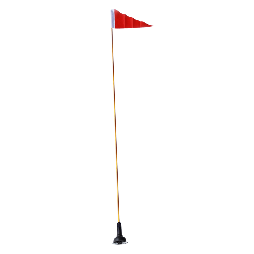 Fish Finder Mount - Kajak Sicherheit Flagge Teleskop, 47'' mit