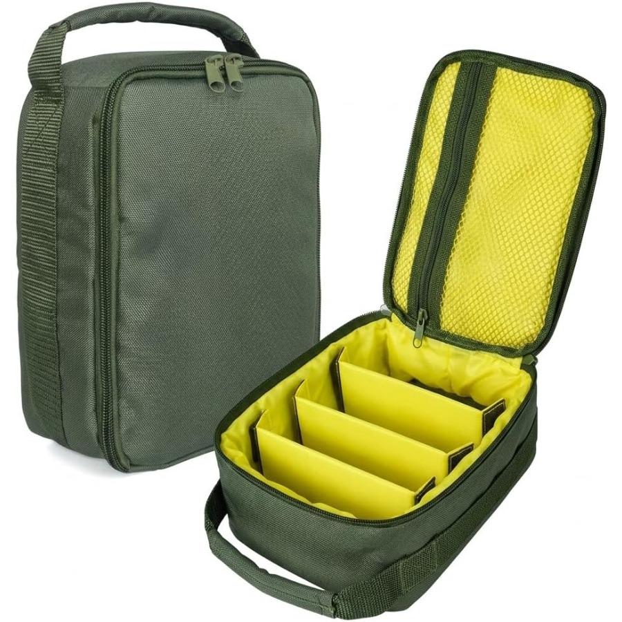 Fish Finder Case - Angeltasche Wasserdicht, Tragbare Ausrüstungstasche mit 3