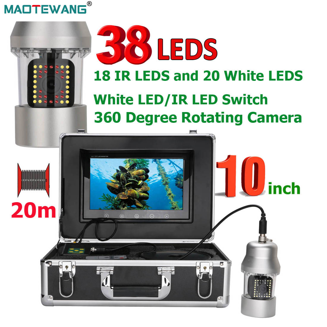 MAOTEWANG Unterwasser-Angelvid – Fishing Depth Finder Bewertung und Preis