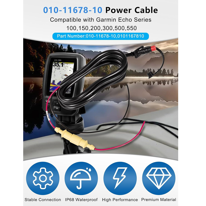 010-11678-10 Marine-Stromkabel – Fish Finder Cable Bewertung und Preis