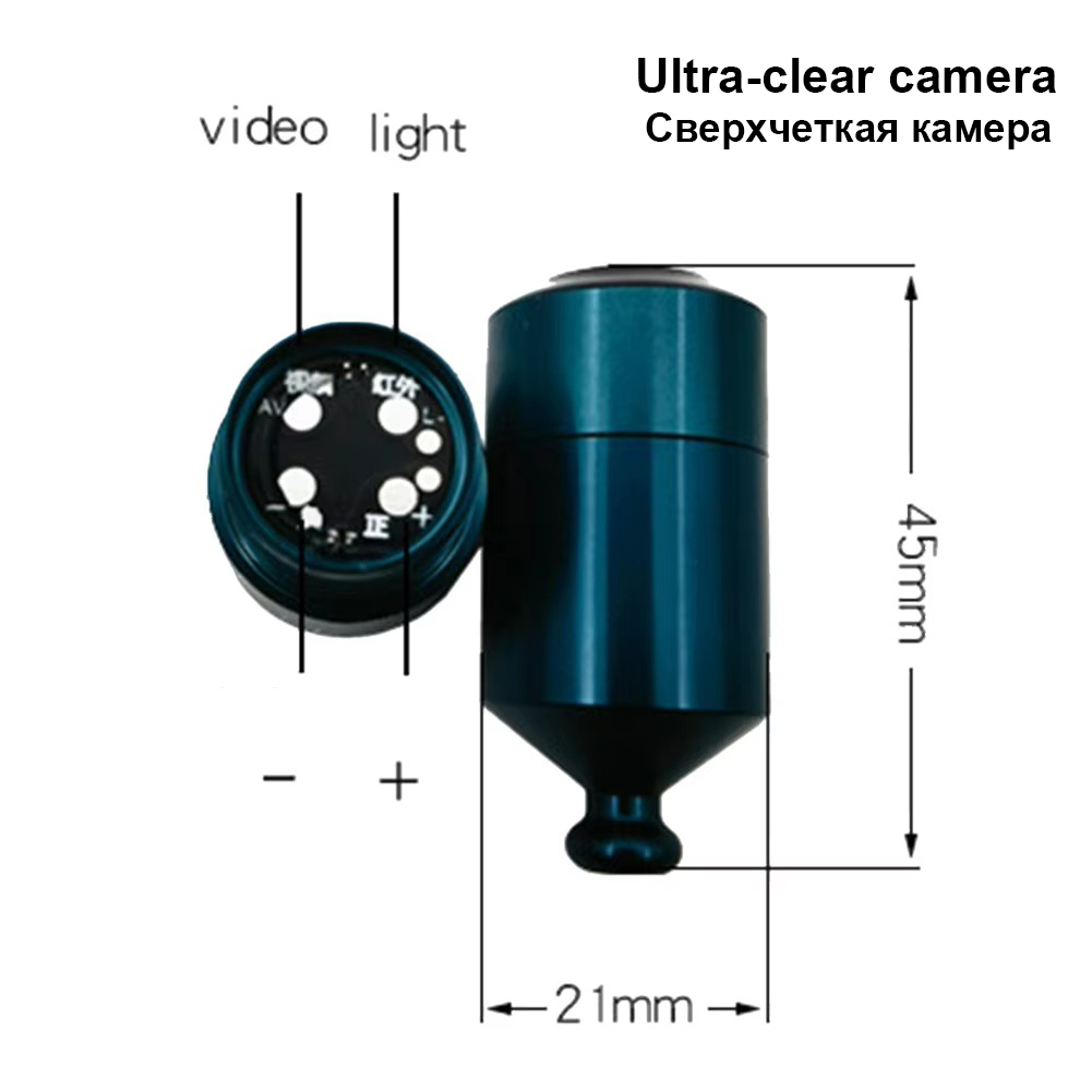 1pc Unterwasser Angeln Kamera  – Fishing Depth Finder Bewertung und Preis