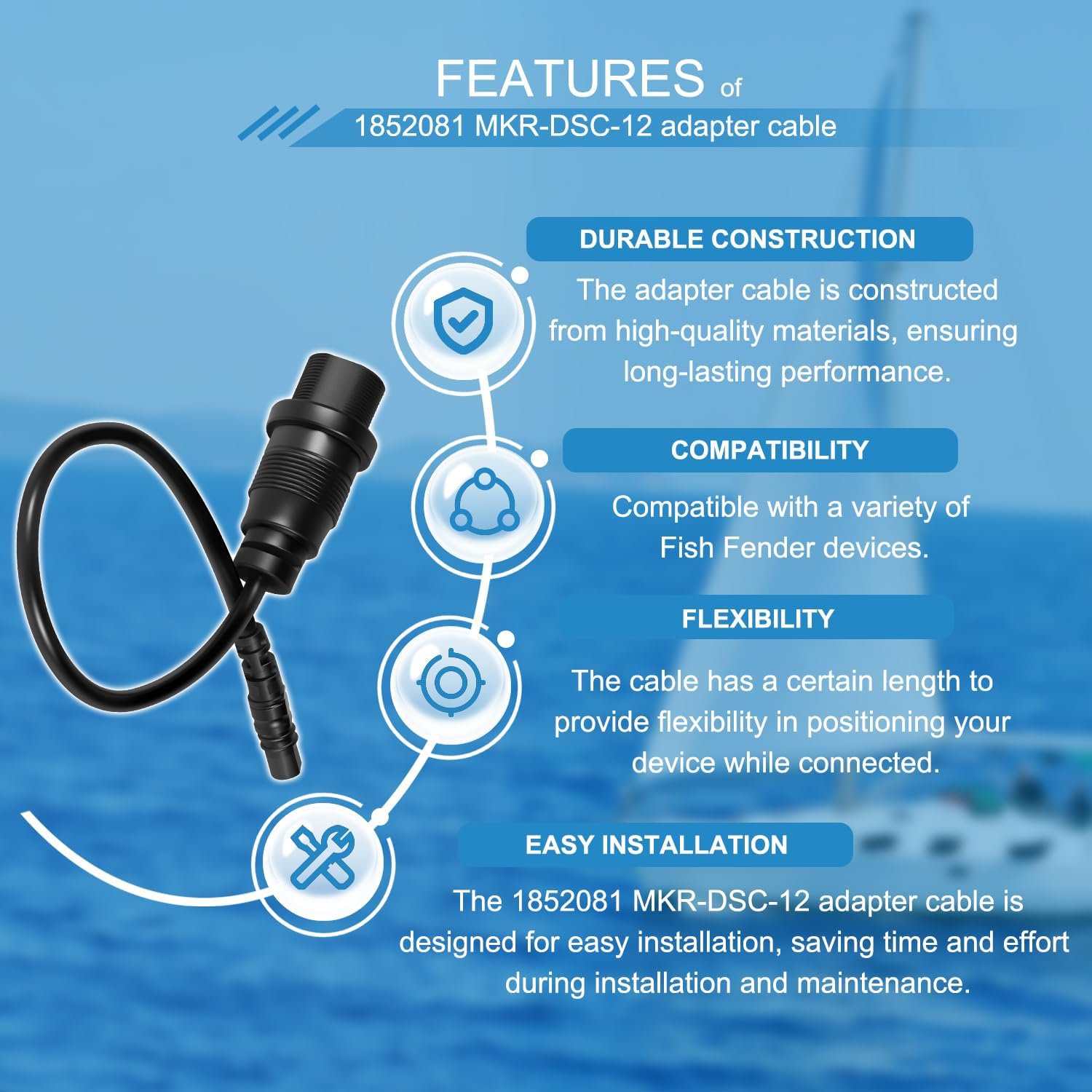 1852081   MKR-DSC-12 Adapterka – Fish Finder Cable Bewertung und Preis